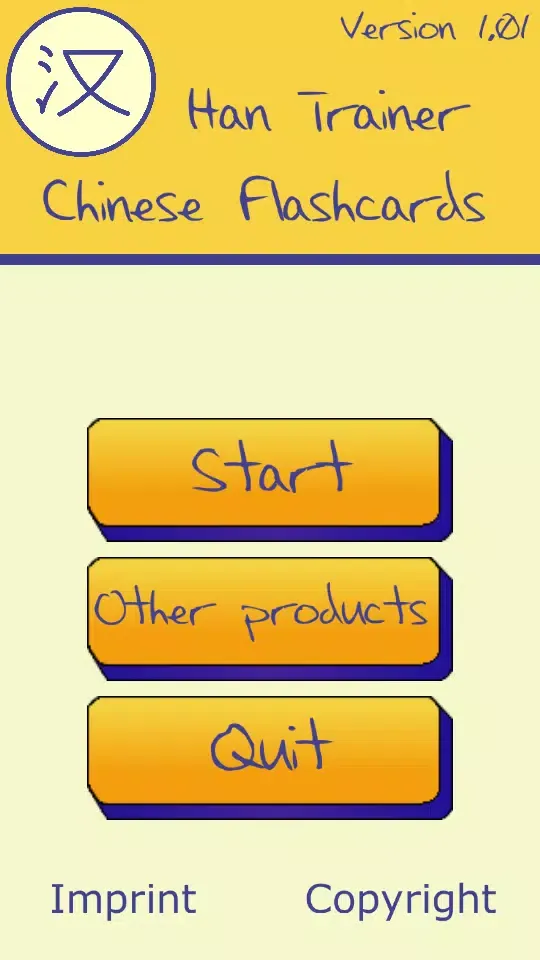 Скриншоты Han Trainer Chinese Flashcards