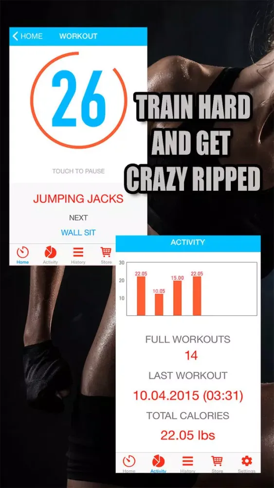 Body workout in 7 minutes Ekran Görüntüleri