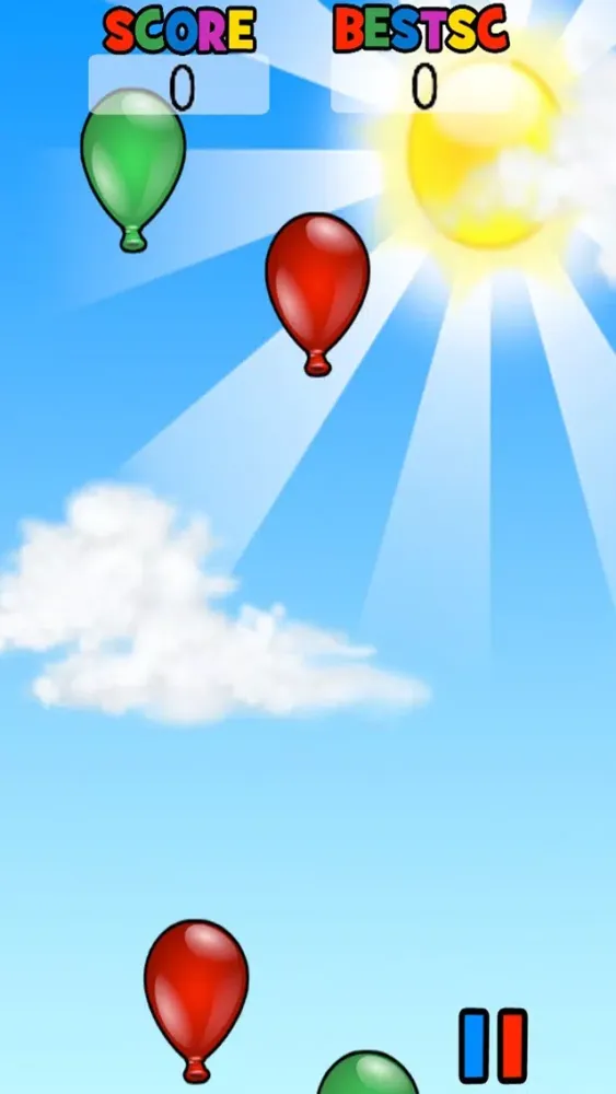 Tangkapan layar Balloon popper express