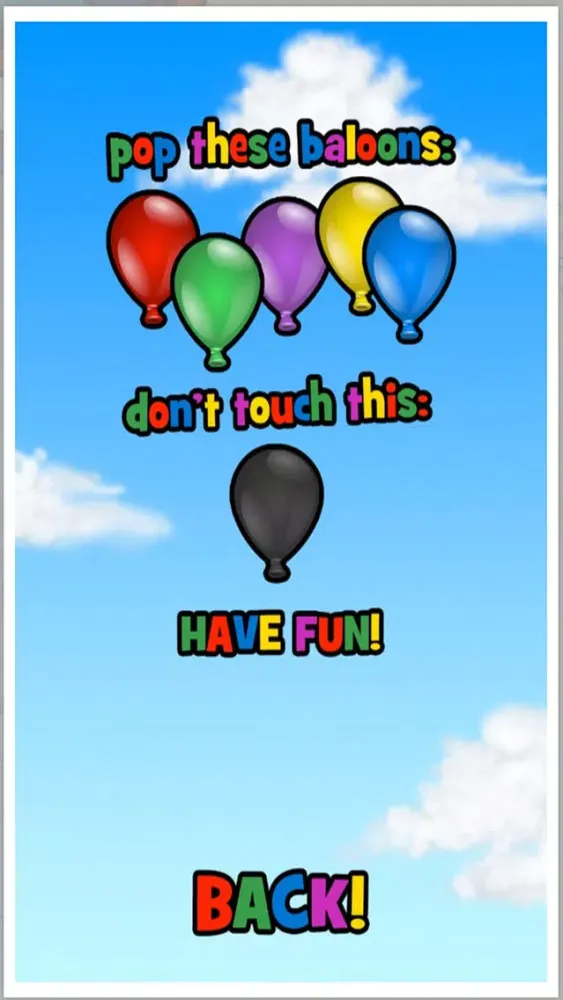 Tangkapan layar Balloon popper express