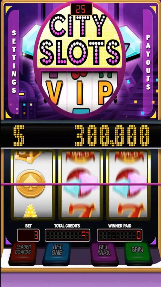 Zrzuty ekranu City slots - Mega fortune game