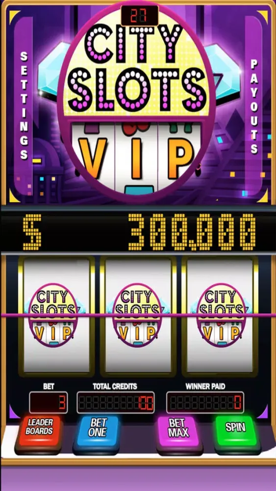 Zrzuty ekranu City slots - Mega fortune game