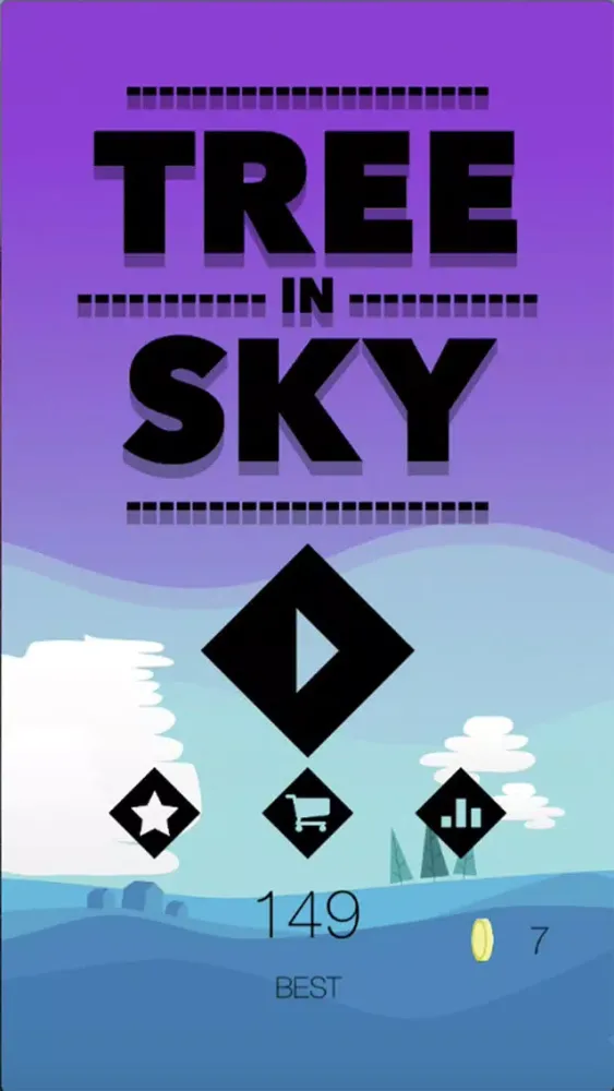 Zrzuty ekranu Tree in sky
