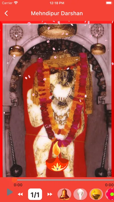Captures d'écran de Hanuman Chalisa Bajrang Baan