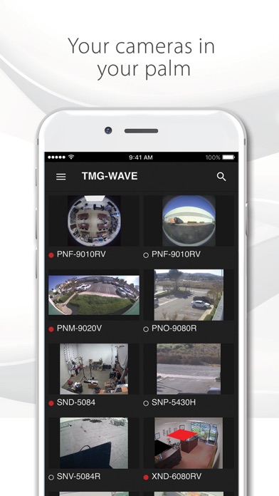 Zrzuty ekranu Wisenet WAVE