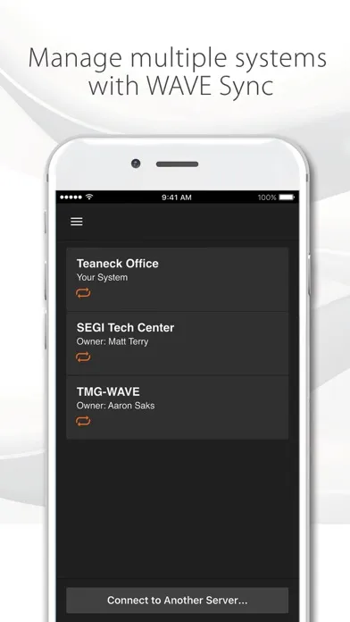 Ảnh chụp màn hình của Wisenet WAVE