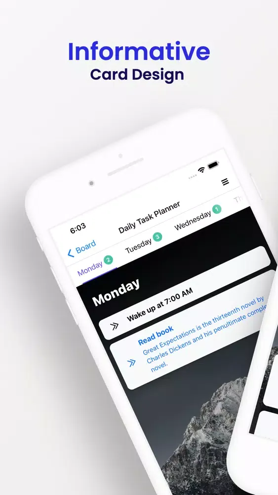Tangkapan layar Daily Kanban
