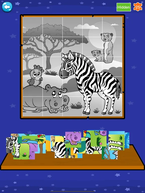 Capturas de tela do Puzzles Games: animals&colors iPad 
