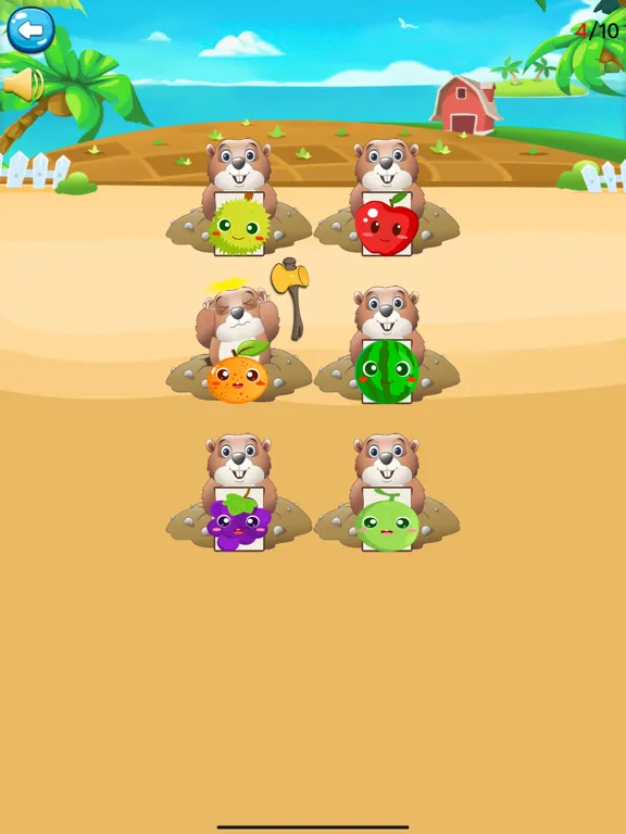 Zrzuty ekranu Puzzle Game-Learn food iPad 