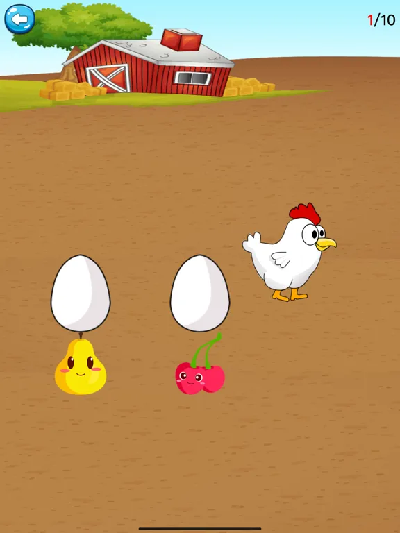 Zrzuty ekranu Puzzle Game-Learn food iPad 