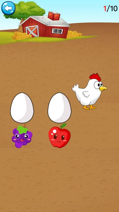Zrzuty ekranu Puzzle Game-Learn food