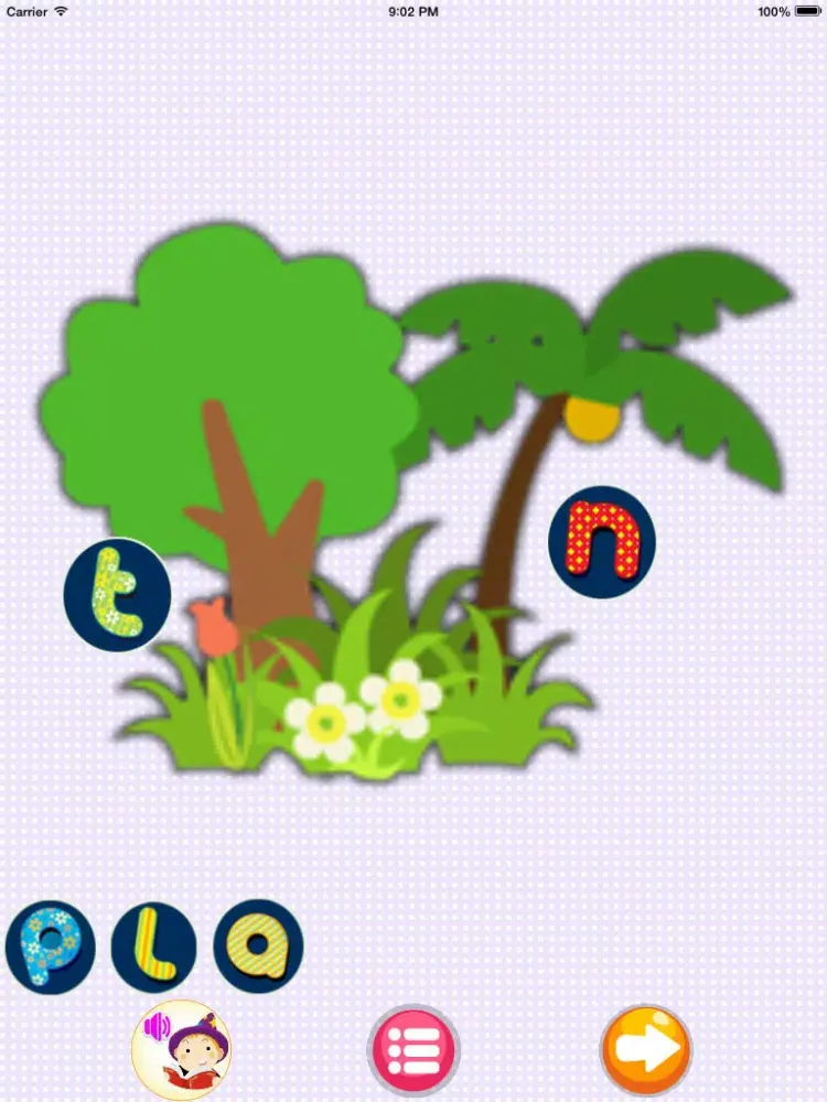 Скриншоты Baby English-learn Nature (Kids Game, Baby Cognitive, Learn Words) iPad 
