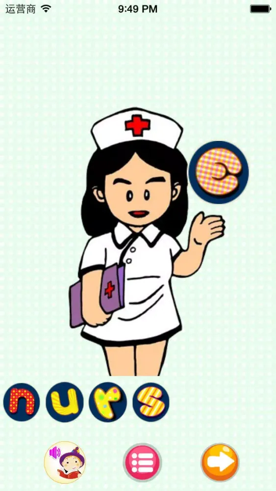 ภาพหน้าจอของ Baby English-learn job(Kids Game, Baby Cognitive, Learn Words)