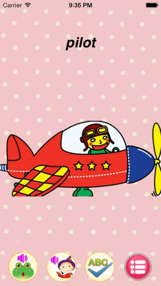ภาพหน้าจอของ Baby English-learn job(Kids Game, Baby Cognitive, Learn Words)