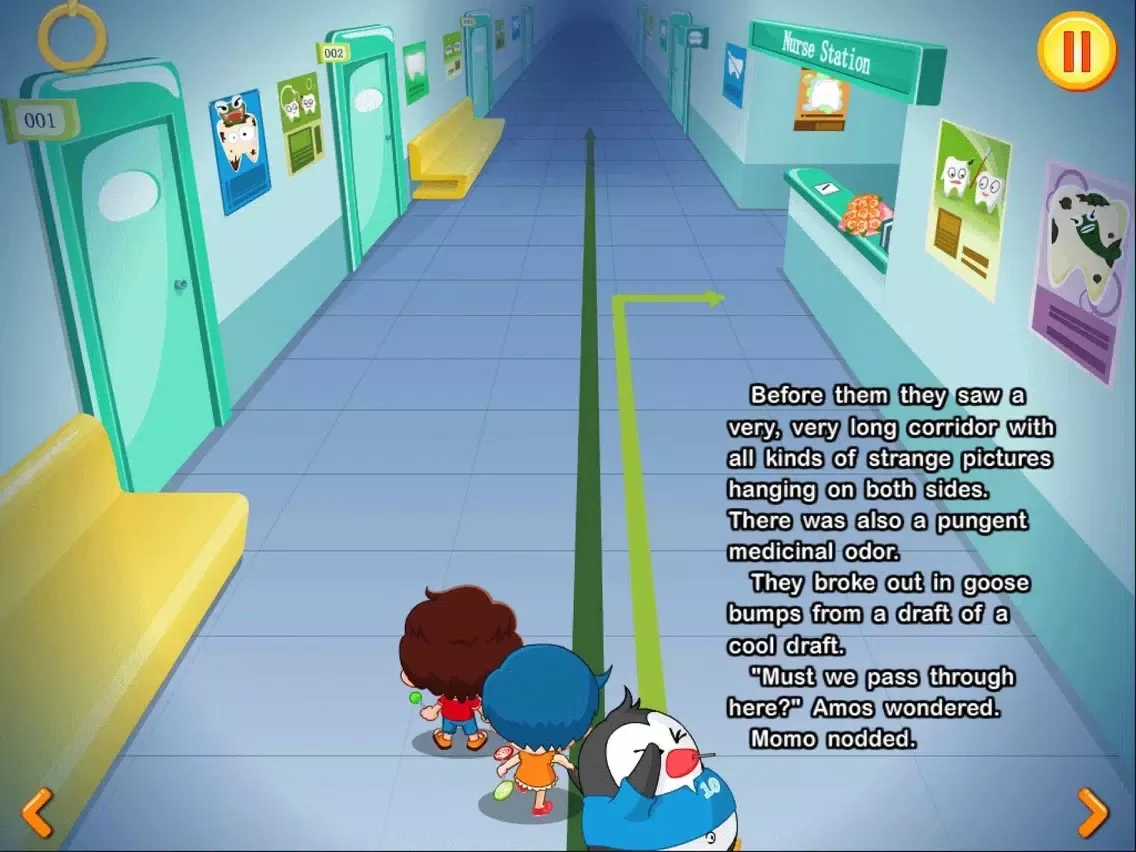 Courageous Intrusion into the Dental Clinic iPad  Screenshots