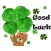 Adorable Blossom Bear Sticker