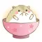 Adorable Fat Hamster Sticker