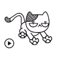 Animated Cat Catmoji Stickers Animated Cat Catmoji Stickers