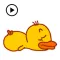Animated Crazy And Cute Duck