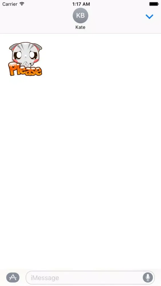 Screenshot di Animated Kitty And Mom Sticker