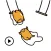 Animated Lovely Eggs Sticker
