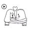 Animated Mr White Sticker