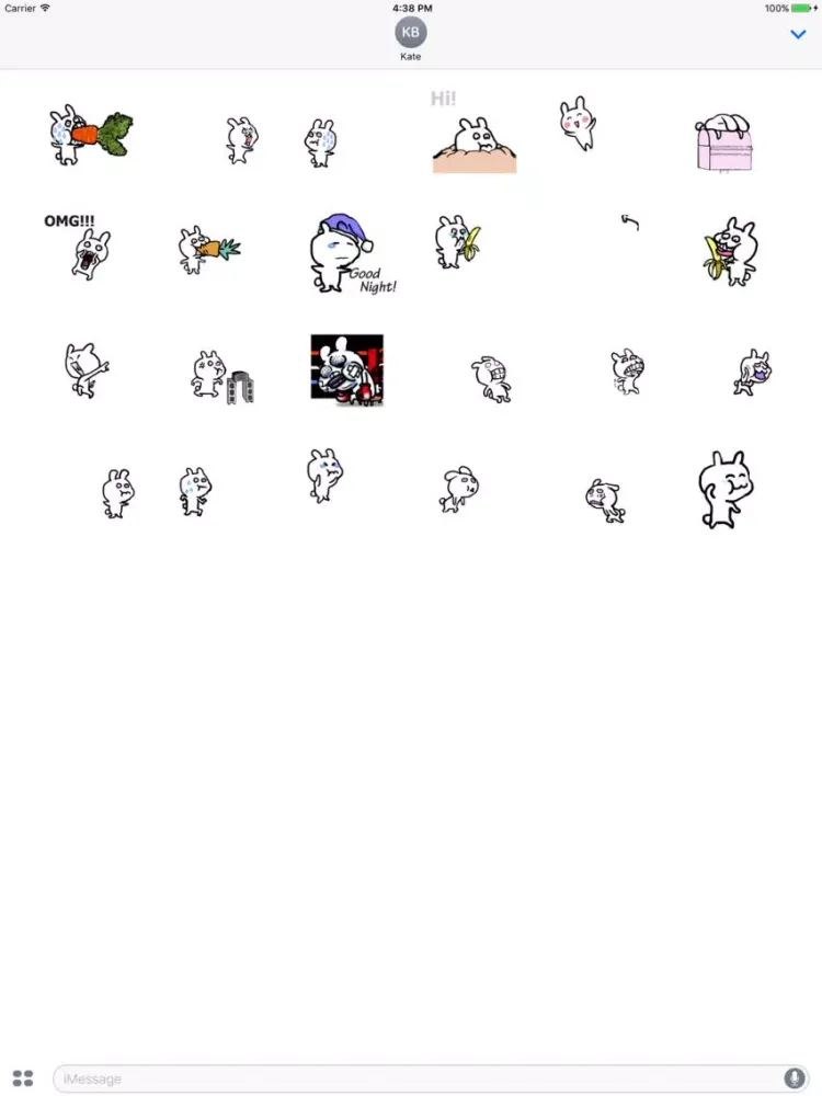Animated Super Crazy Rabbit iPad  Ekran Görüntüleri