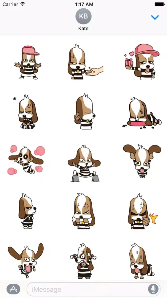صور Beagle Dog Animated Sticker