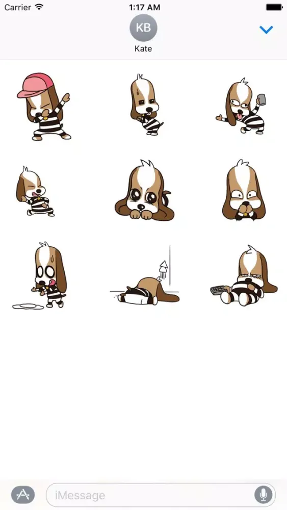 صور Beagle Dog Animated Sticker