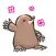 Carefree Groundhog Sticker