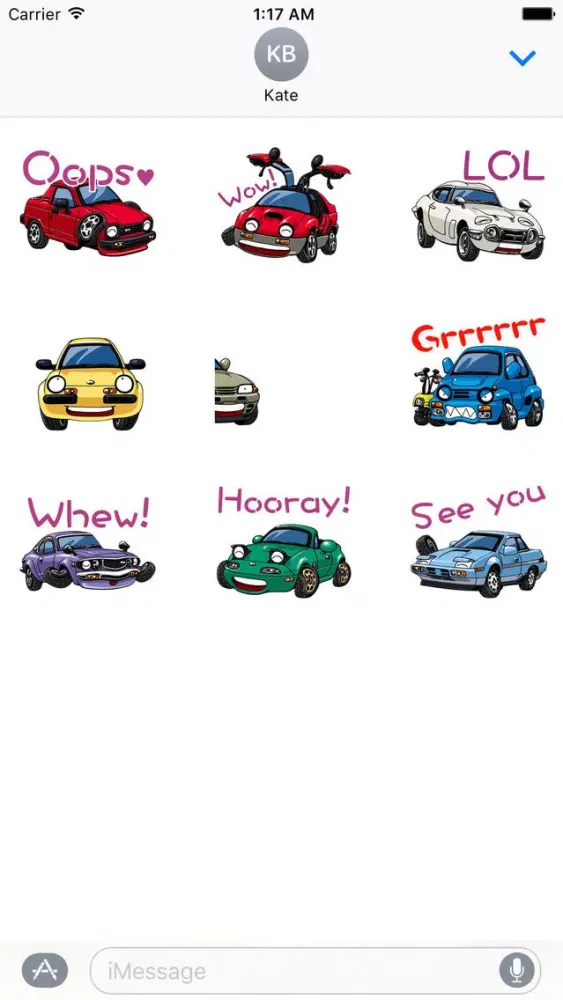 CarMoji Animated Car Sticker Ekran Görüntüleri