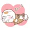Chubby Cat & Thin Cat Sticker