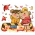 Cute Couple Bear Kiss and Love