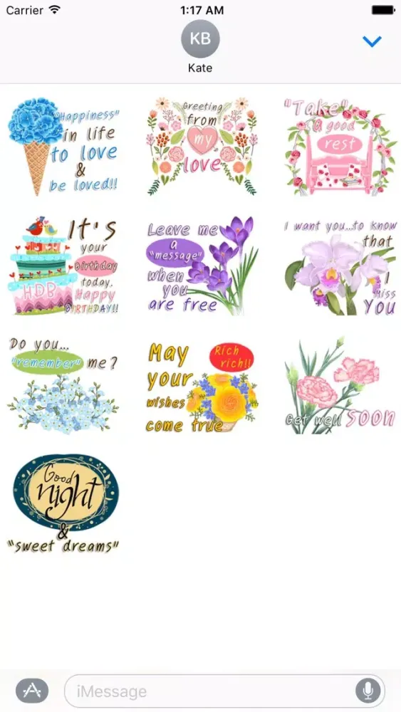 صور Flowers And Feeling Sticker