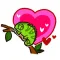 Lovely Chameleon Sticker
