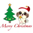 Merry Christmas Shih Tzu Dog