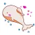 Mother And Child Whale Sticker