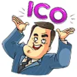 Mr. Trader CoinMoji Sticker
