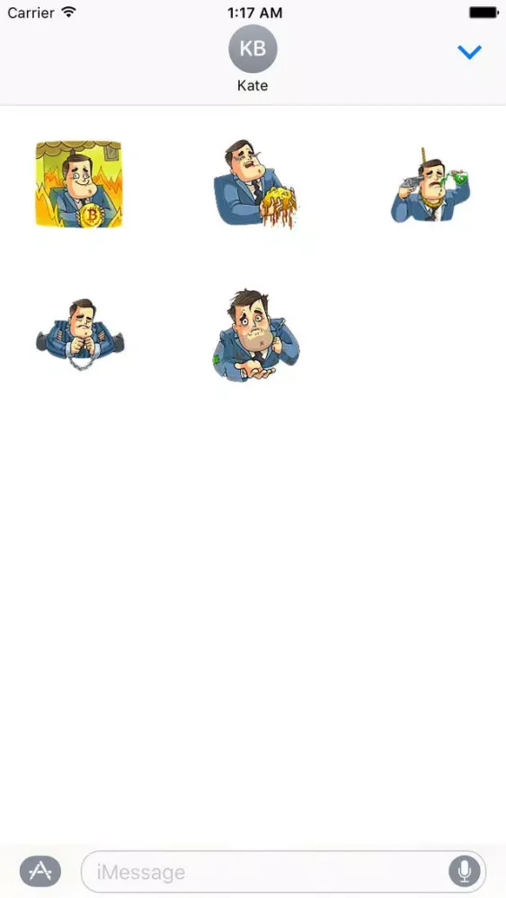 صور Mr. Trader CoinMoji Sticker