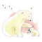 Polar Bear Watercolor Sticker
