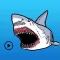 So Ferocious Shark Sticker