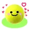 Tennis Ball TennisMoji Sticker