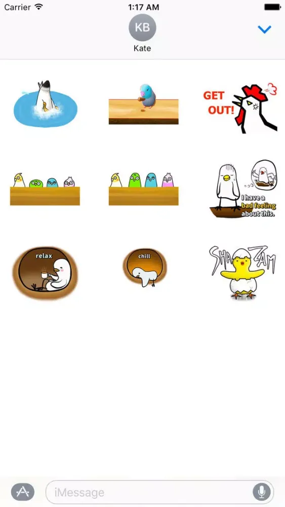 We Are Lovely Birds Sticker Screenshots