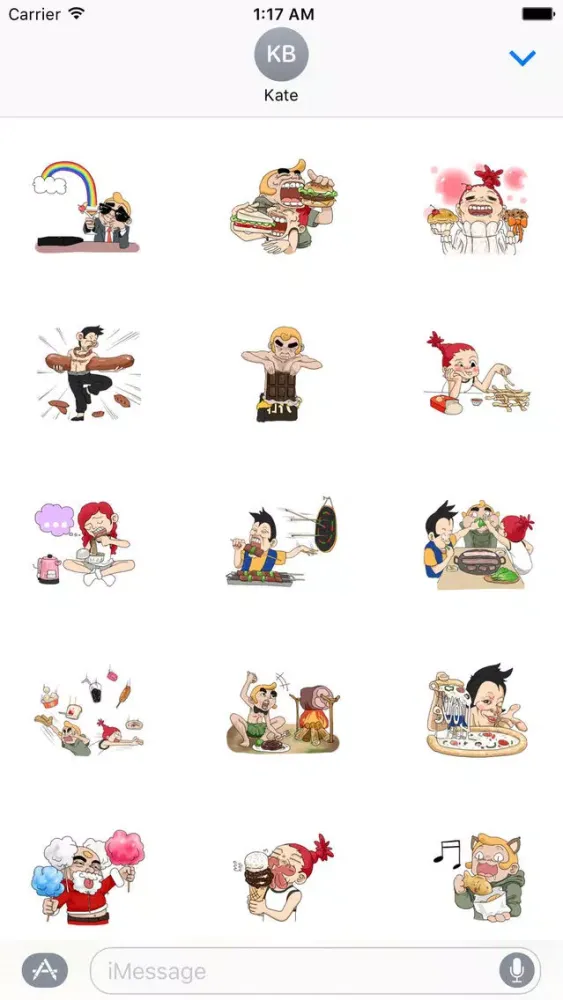 We Love Food and Drink Sticker スクリーンショット