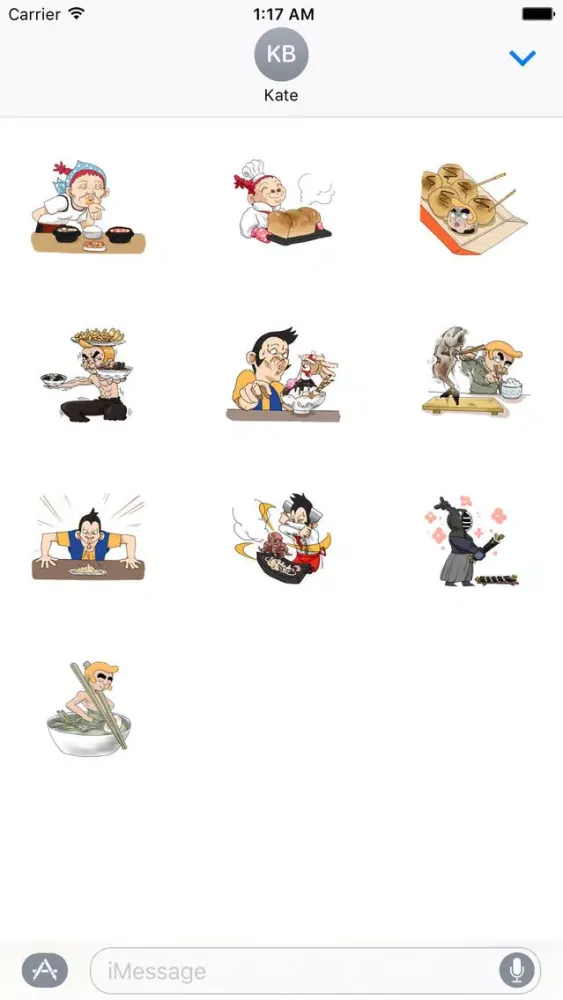 We Love Food and Drink Sticker スクリーンショット