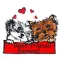 Yorkie And Shih Tzu Sticker