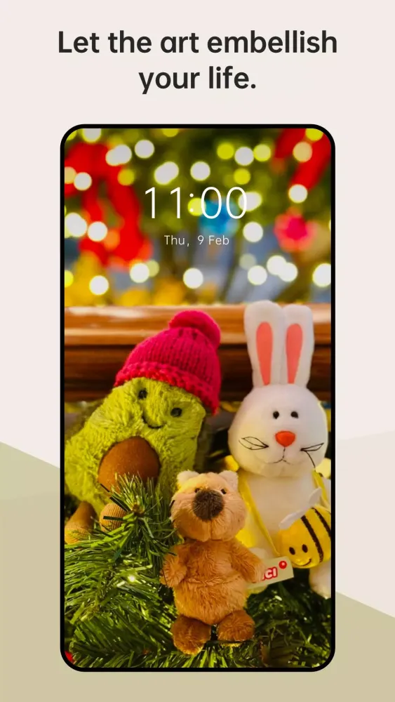 Capturas de pantalla de 92 Lock Screen for realme