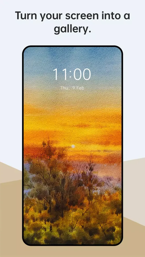 Capturas de pantalla de 92 Lock Screen for realme