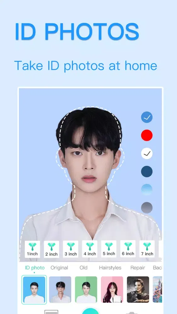 时光相机-老照片修复变妆P图app Ekran Görüntüleri