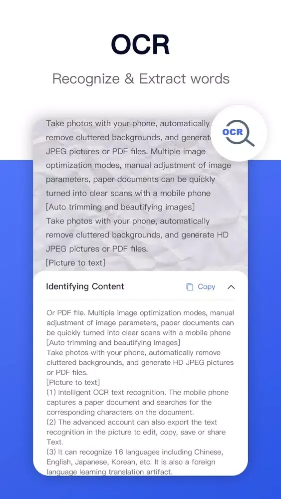 تصاویر SimpleCamScanner:PDFScanner